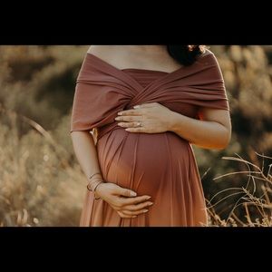 Rosewood Bridesmaid or Maternity Convertible Dress